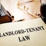 Landlord-tenant law on an office table